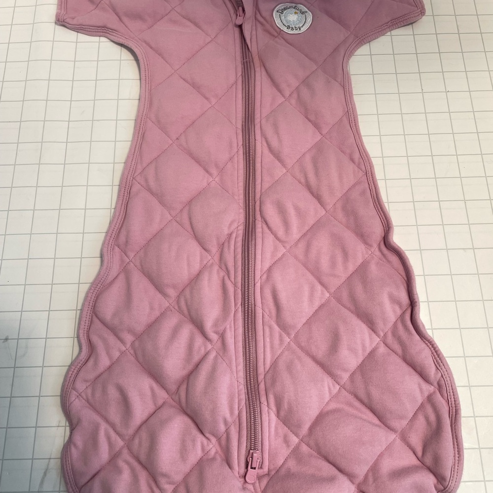 Quilted Kids weighted Sleep Sack in Soft Pink